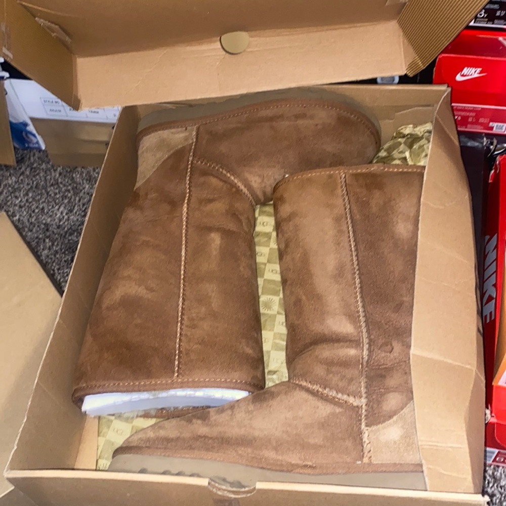 Ugg tall chestnut boots